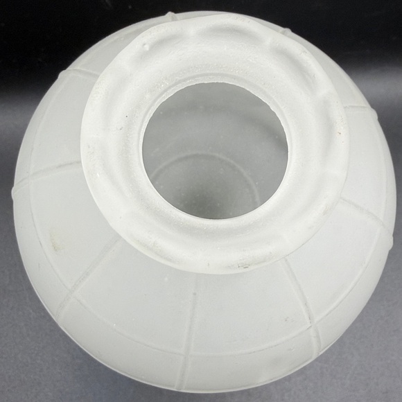 Vintage Satin Frosted Glass Pedestal Fairy Lamp Fairy Light Candle Holder Decor - Picture 9 of 10